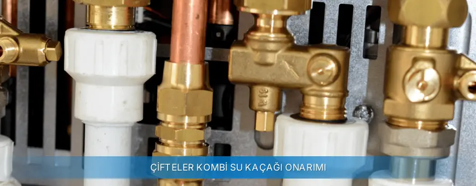 Çifteler İlçemi Sanica Kombi Su Kaçağı Onarımı